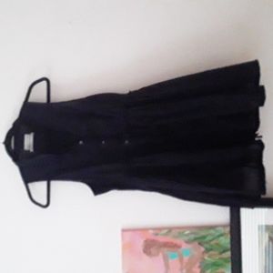 Urban Outfitters blk sleeveless light lined dress